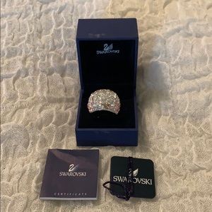 New Swarovski ring size 7!